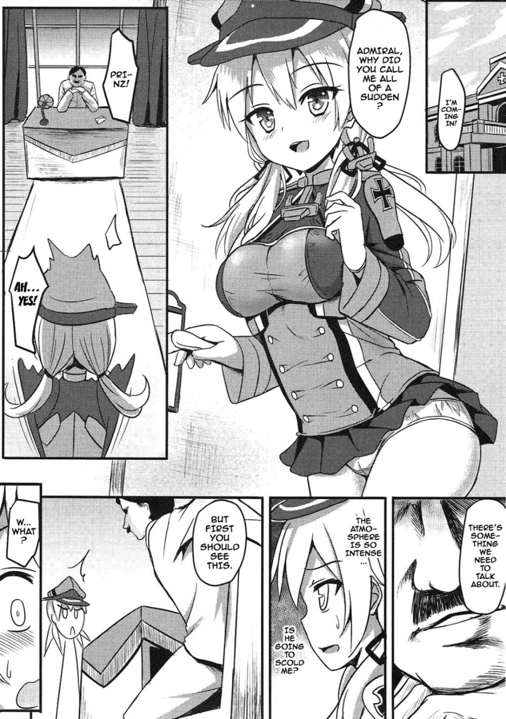 Hentai Manga Comic-The German Ship Girl's Sperm Squeezing Out Plan-Read-4